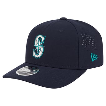 Men's New Era  Navy Seattle Mariners Performance 9SEVENTY Adjustable Hat