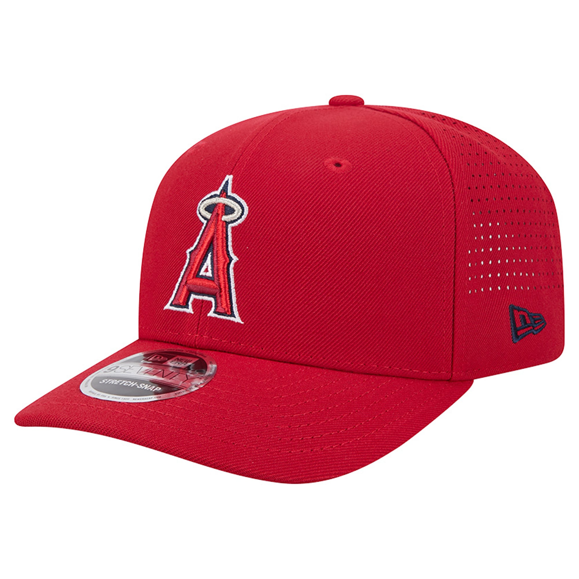 Men's New Era  Red Los Angeles Angels Performance 9SEVENTY Adjustable Hat