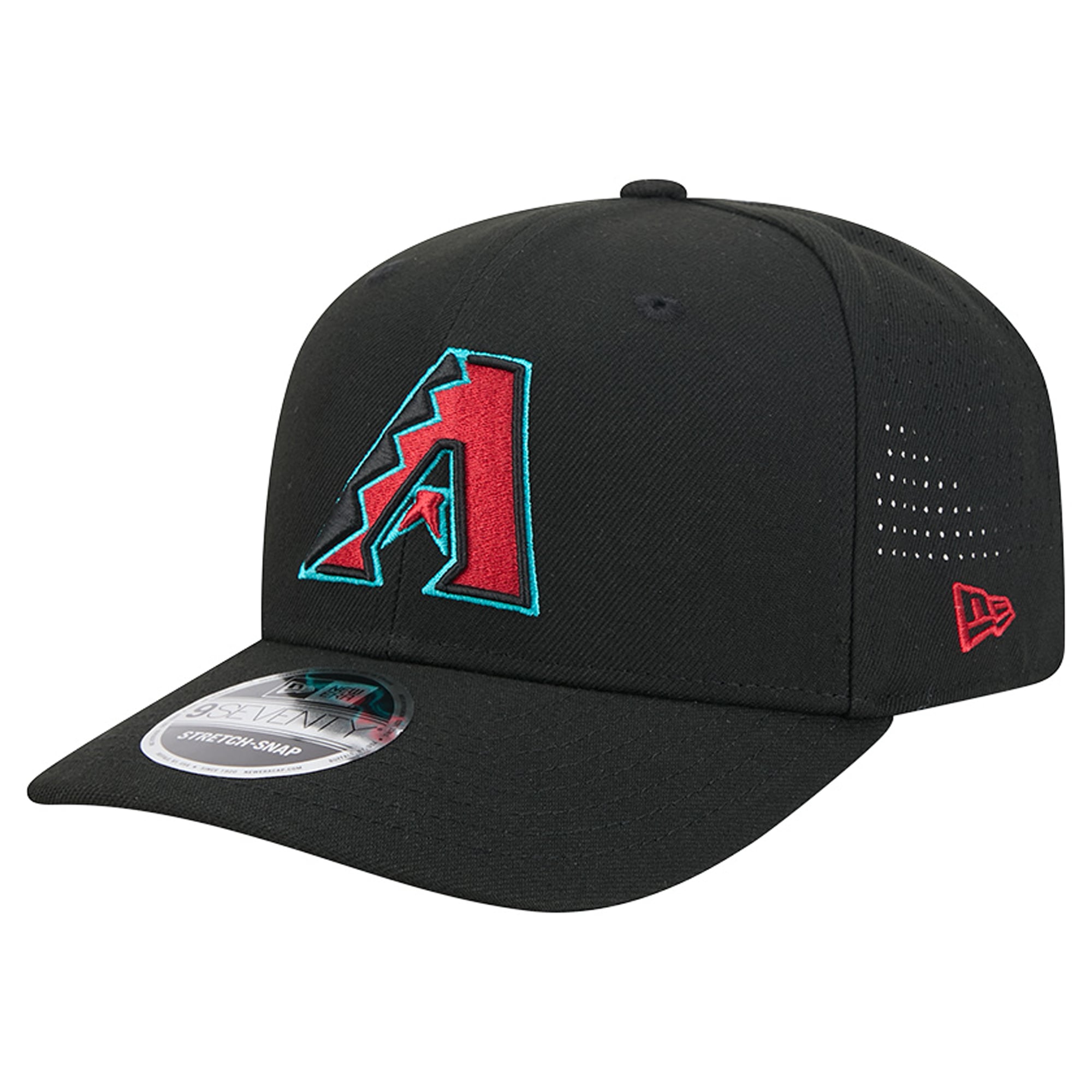 Men's New Era  Black Arizona Diamondbacks Performance 9SEVENTY Adjustable Hat