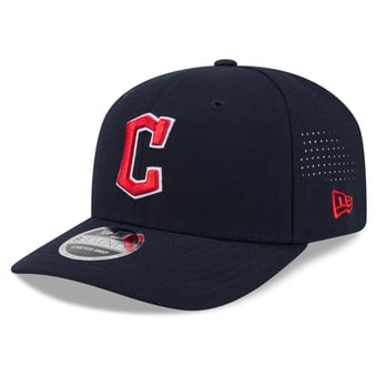 Men's New Era  Navy Cleveland Guardians Performance 9SEVENTY Adjustable Hat