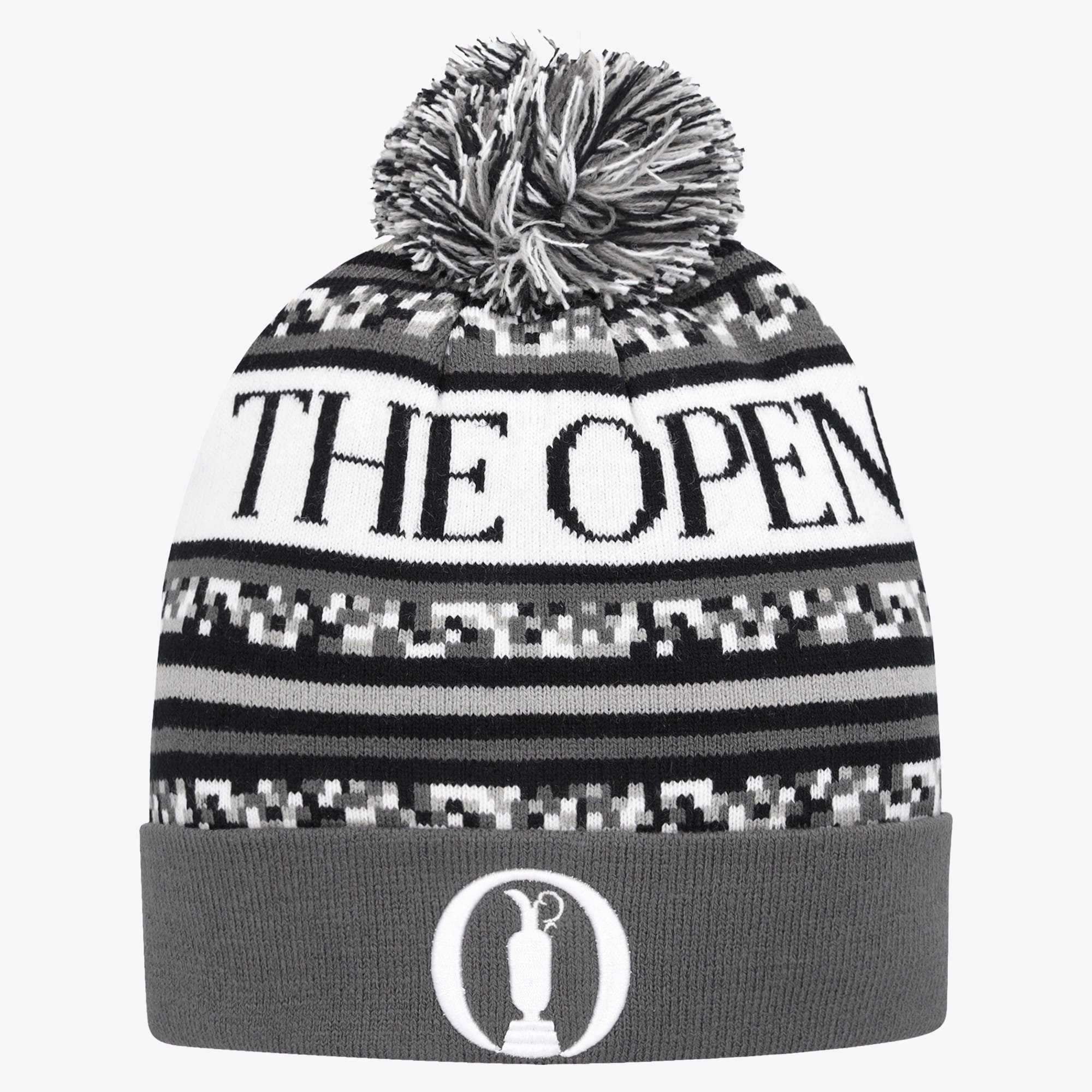 Berretto con pompon The Open Retro - Nero