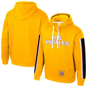 Unisex Stadium Essentials  Gold Los Angeles Sparks City Star Rebel Edition Pullover Hoodie