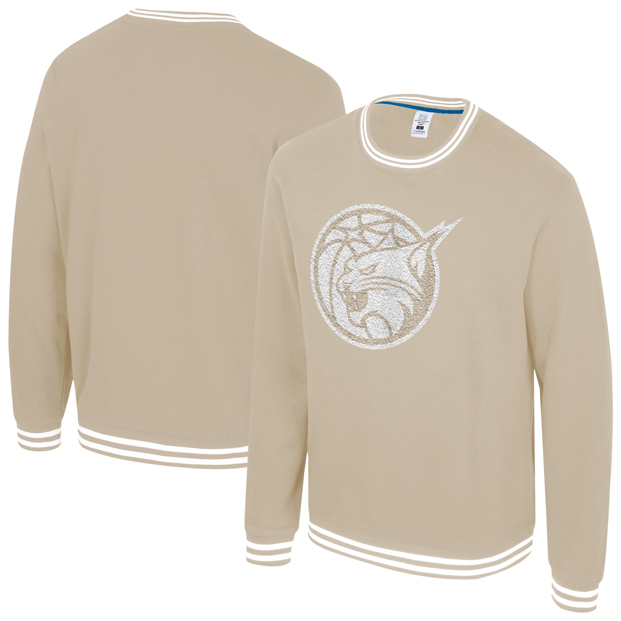 Unisex Stadium Essentials Tan Minnesota Lynx Club Level Chenille Pullover Sweatshirt