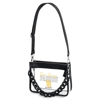 WEAR by Erin Andrews  San Diego Padres Plastic Chain Mini Crossbody Bag