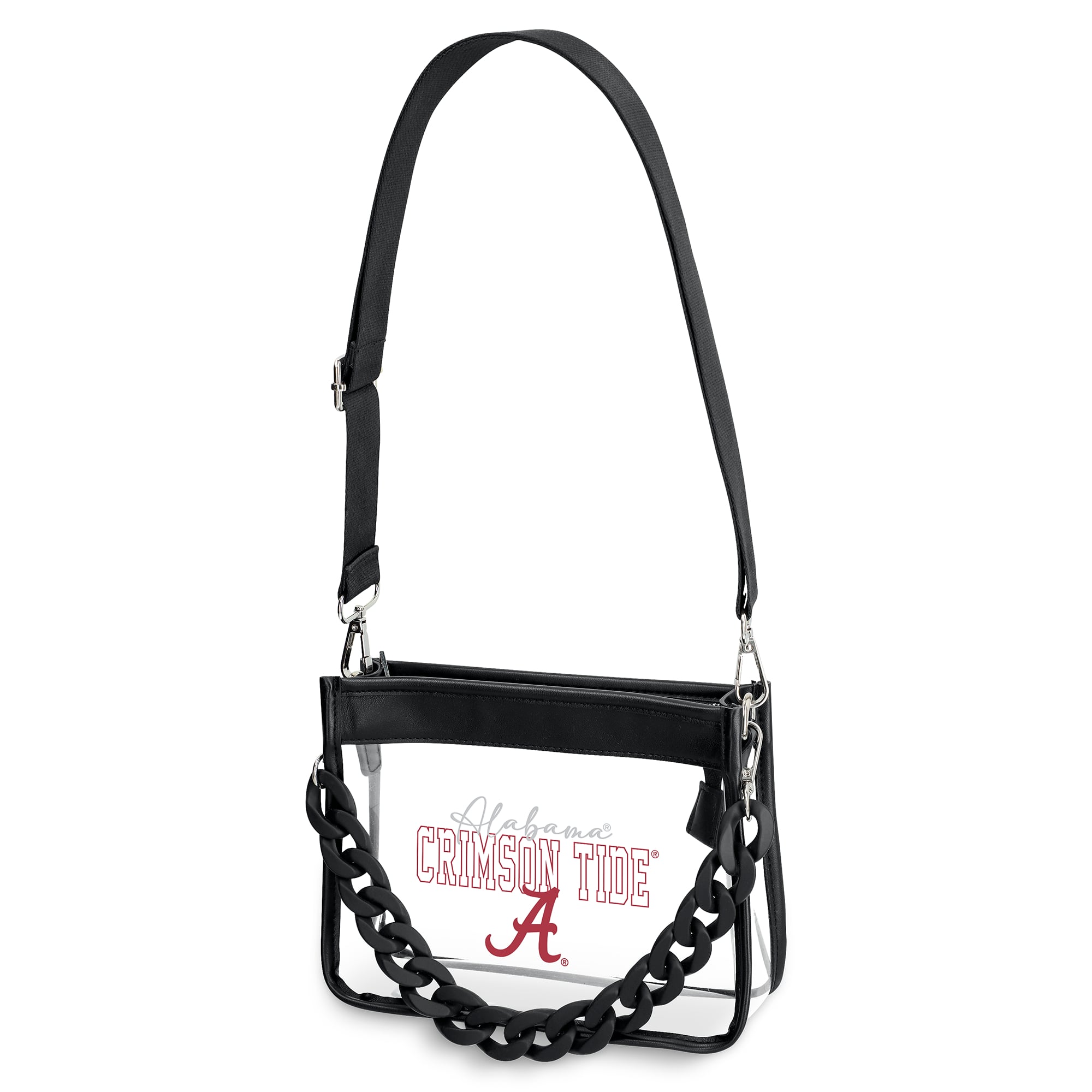 WEAR by Erin Andrews  Alabama Crimson Tide Plastic Chain Mini Crossbody Bag
