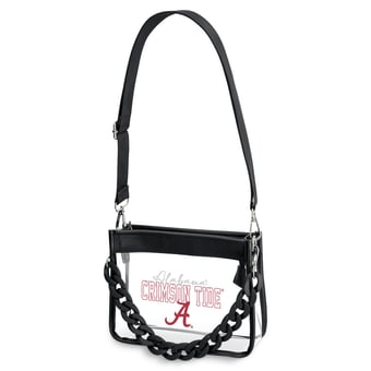 WEAR by Erin Andrews  Alabama Crimson Tide Plastic Chain Mini Crossbody Bag