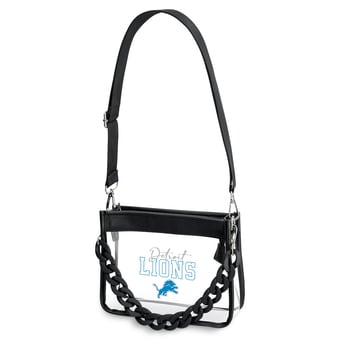 WEAR by Erin Andrews  Detroit Lions Plastic Chain Mini Crossbody Bag