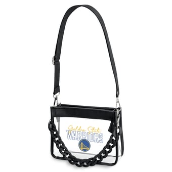 WEAR by Erin Andrews  Golden State Warriors Plastic Chain Mini Crossbody Bag