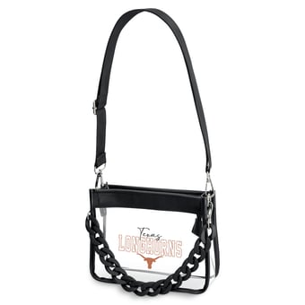 WEAR by Erin Andrews  Texas Longhorns Plastic Chain Mini Crossbody Bag