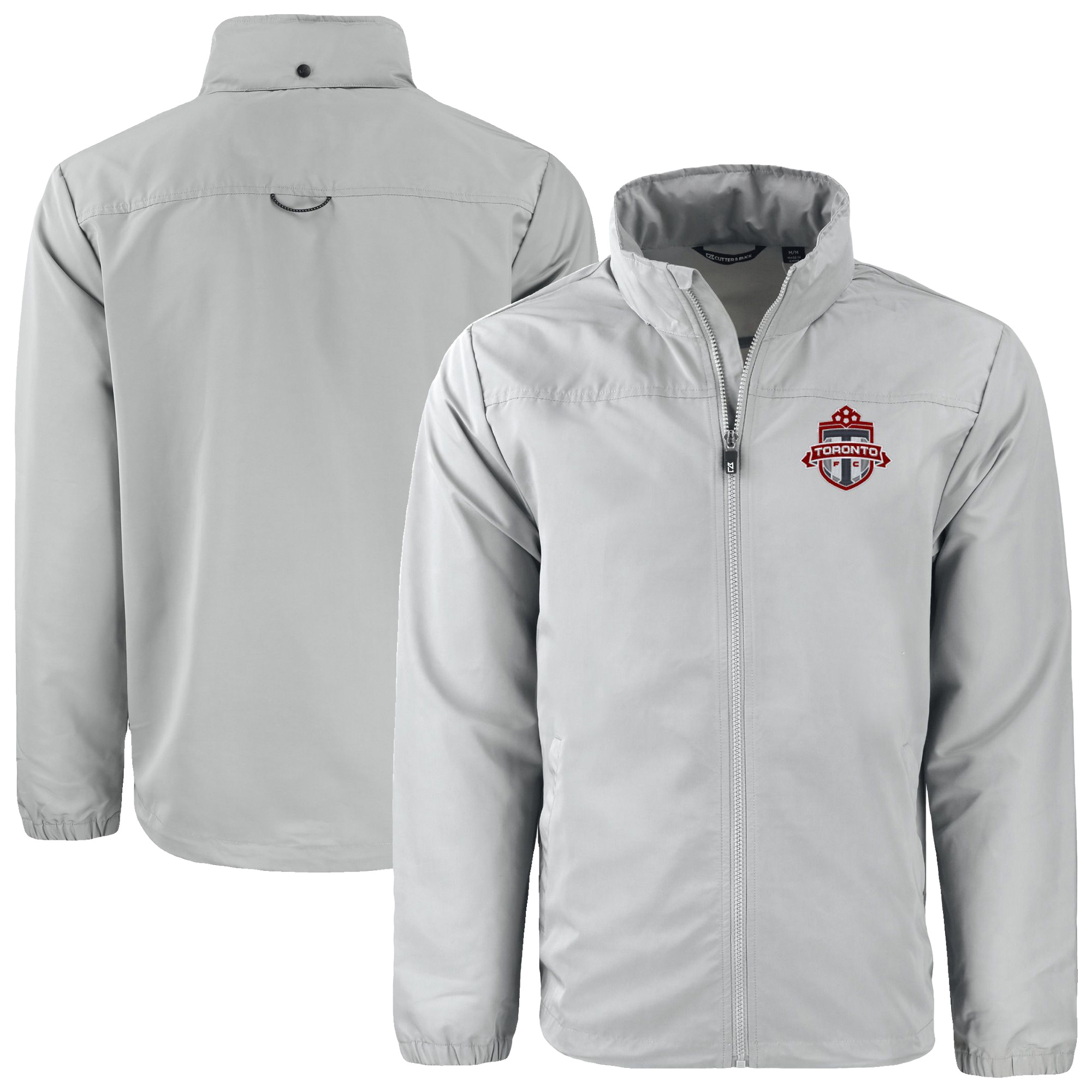 Men’s Cutter & Buck Gray Toronto FC Big & Tall Charter Eco Knit Recycled Full-Zip Hoodie Jacket Men’s Cutter & Buck Gray Toronto FC Big & Tall Charter Eco Knit Recycled Full-Zip Hoodie Jacket