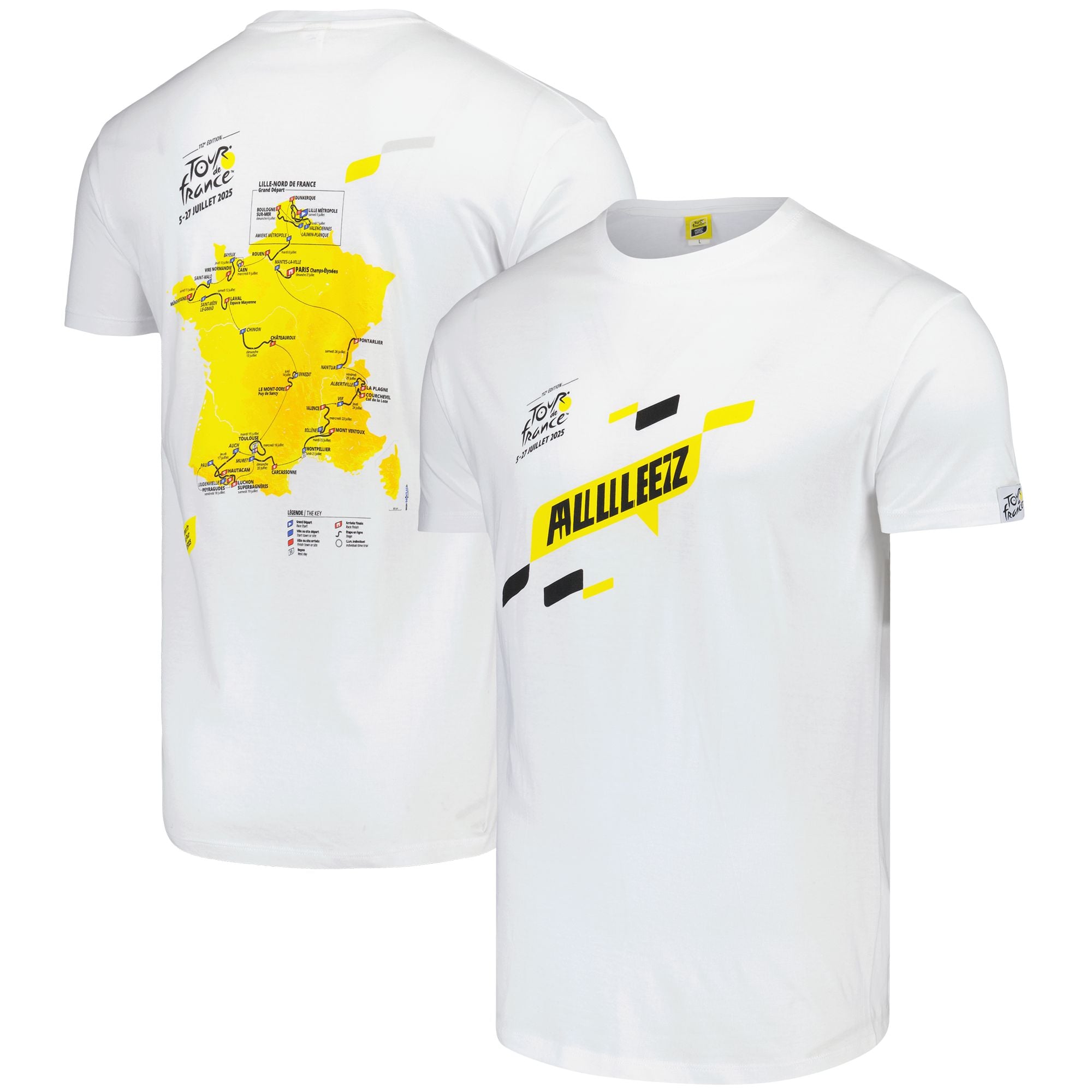Camiseta Tour de France 2025 Route