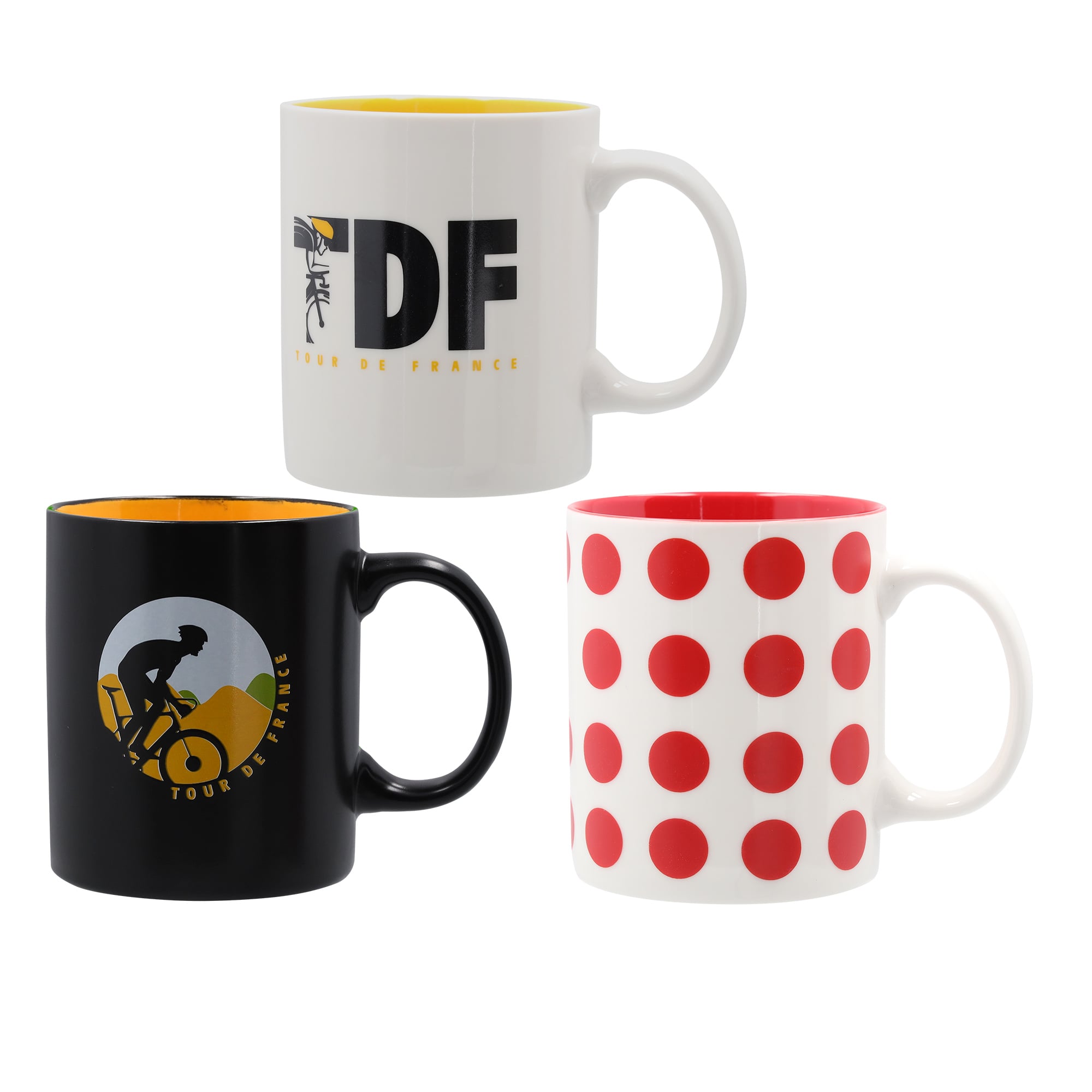 Set di 3 tazze Tour de France