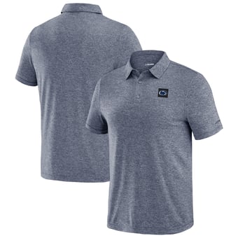 Men's J. Palmer Heather Navy Penn State Nittany Lions Four Down Polo