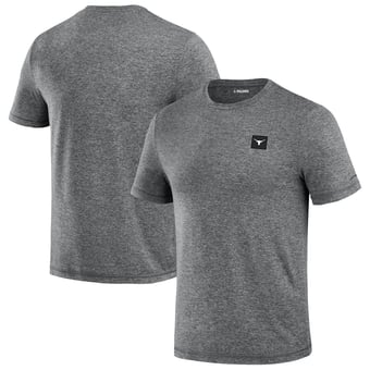 Men's J. Palmer  Heather Black Texas Longhorns Four Down T-Shirt