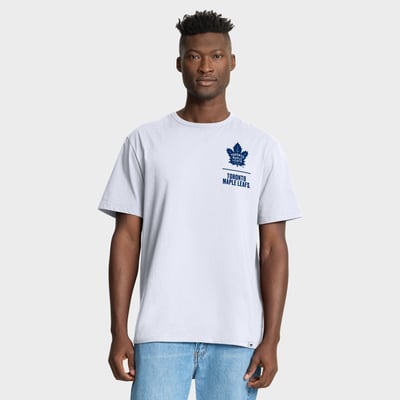 Men's Fanatics White Toronto Maple Leafs Crash The Net Legacy T-Shirt