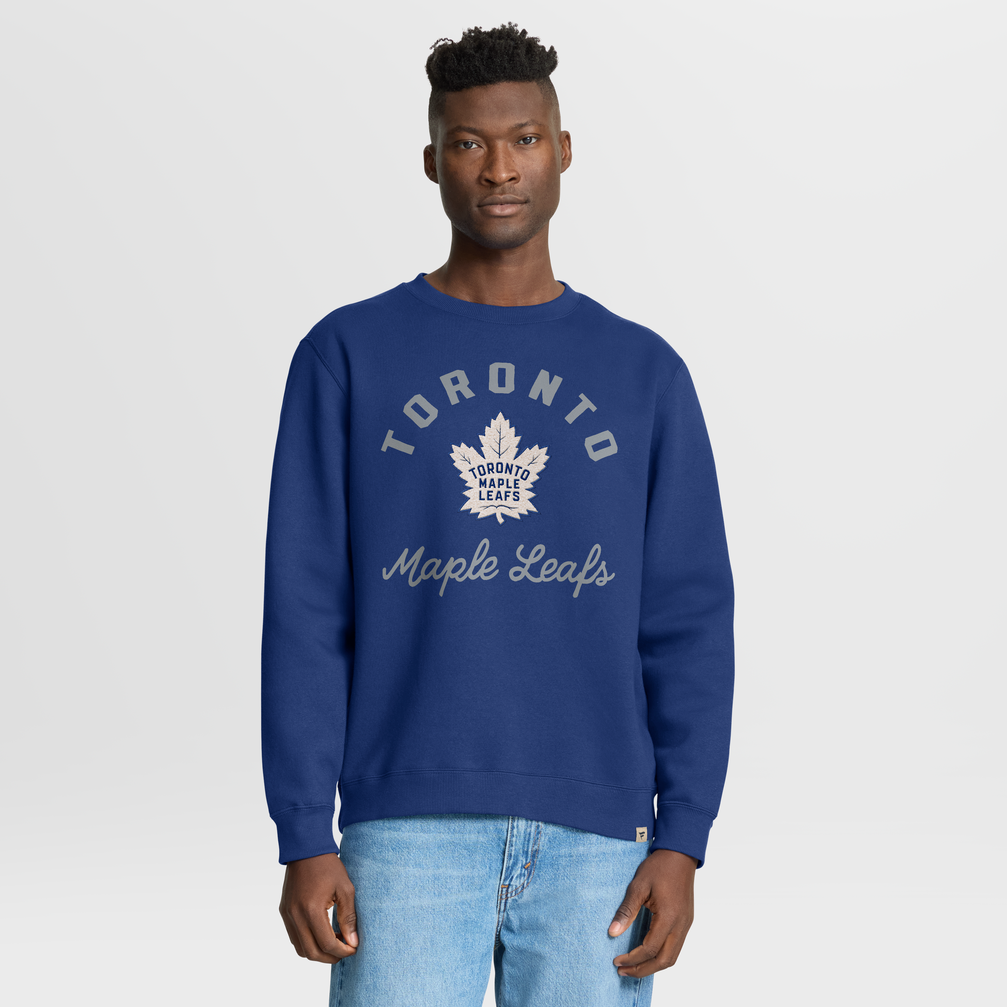 Men's Fanatics Blue Toronto Maple Leafs  Stickler Sweatshirt