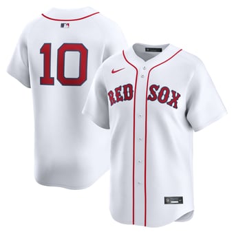 Men's Nike Trevor Story White Boston Red Sox Home Limited Player Jersey