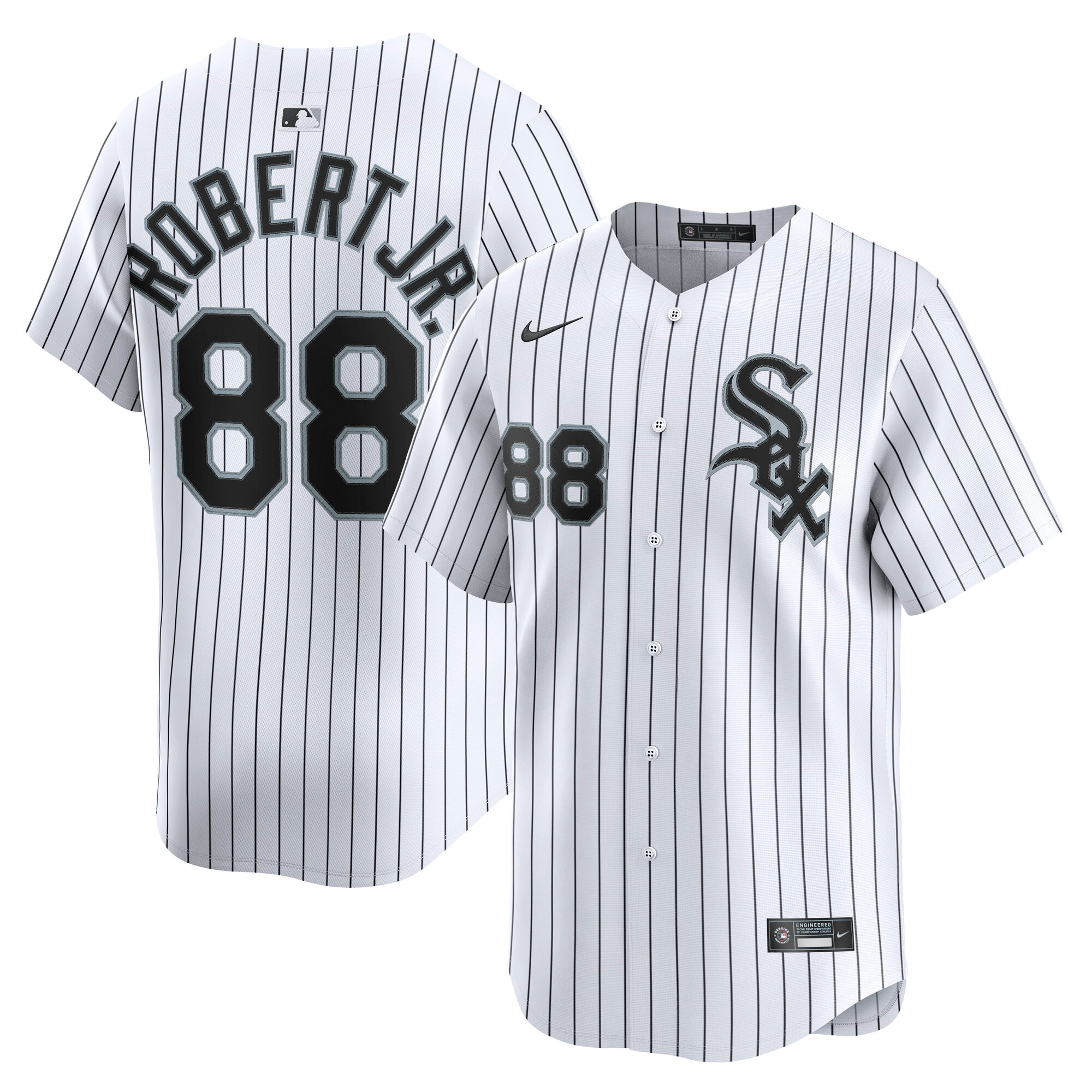 Men's Nike Luis Robert Jr. White Chicago White Sox Home Limited Player Jersey