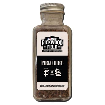 San Francisco Giants vs. St. Louis Cardinals 2024 MLB at Rickwood Field Game-Used Dirt Jar