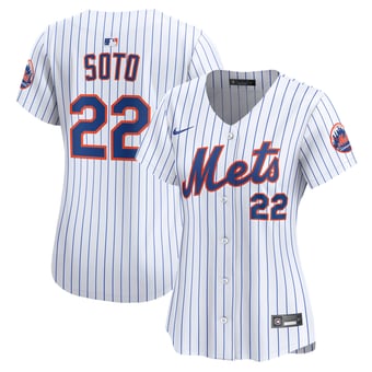 Women's Nike Juan Soto White New York Mets Home Limited Jersey