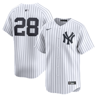 Men's Nike Austin Wells White New York Yankees Home Limited Player Jersey
