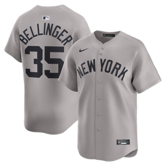 Men's Nike Cody Bellinger Gray New York Yankees Road Limited Player Jersey
