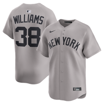 Men's Nike Devin Williams Gray New York Yankees Road Limited Player Jersey