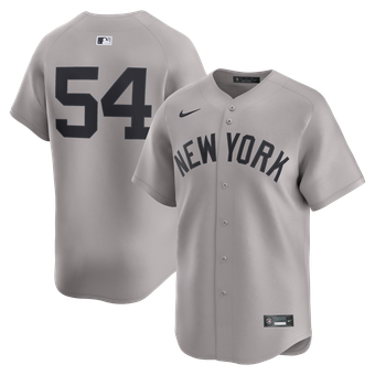 Men's Nike Max Fried Gray New York Yankees Road Limited Player Jersey