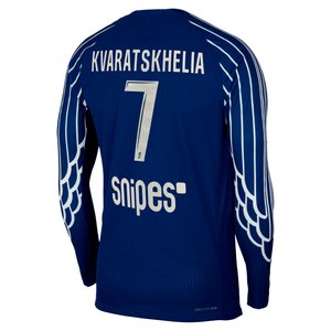 Maillot Fourth Match PSG Jordan Dri-FIT ADV 24/25 - Manches longues - Enfant avec flocage Kvaratskhelia 7, vue 4