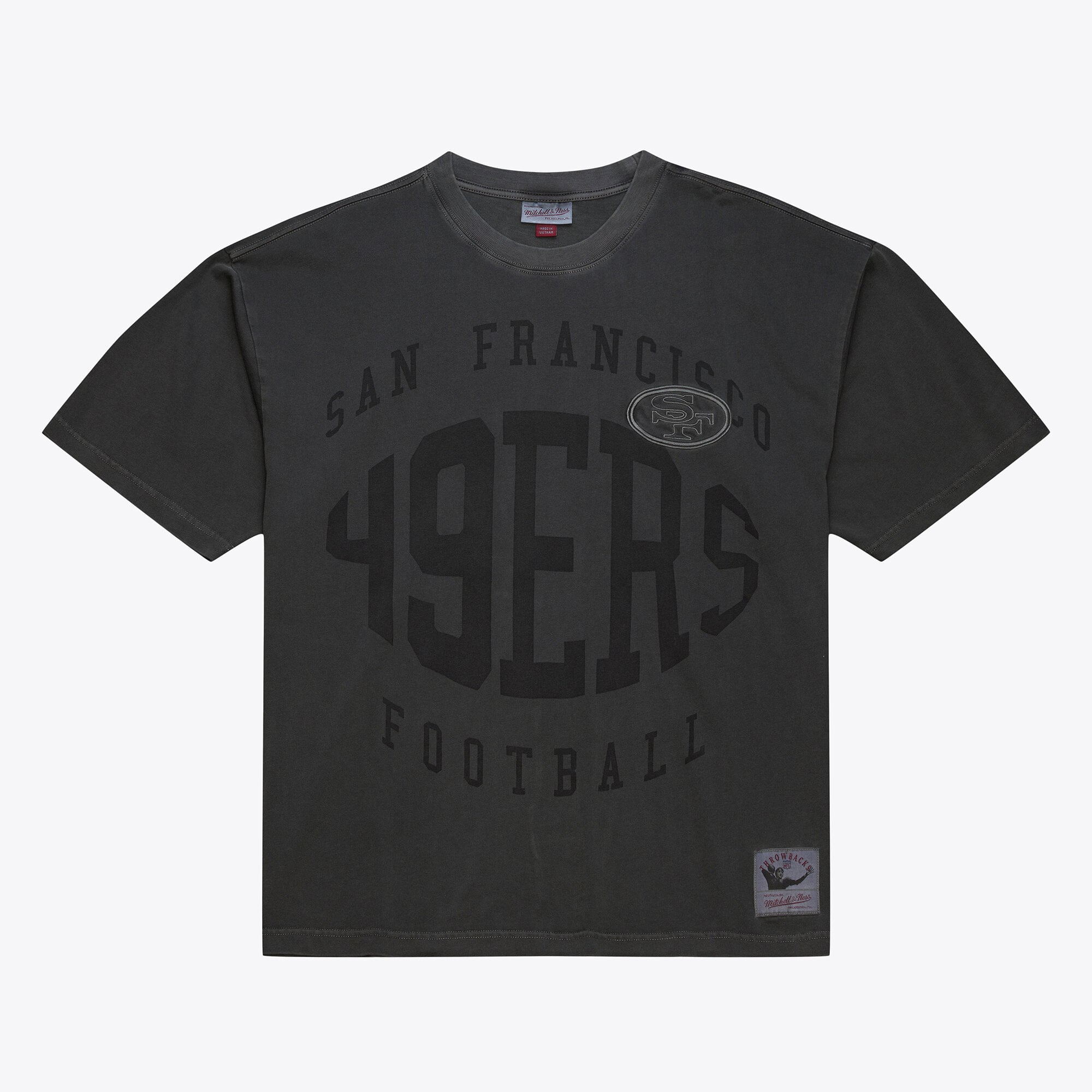 T-shirt premium Mitchell & Ness Downtown des 49ers de San Francisco - Homme