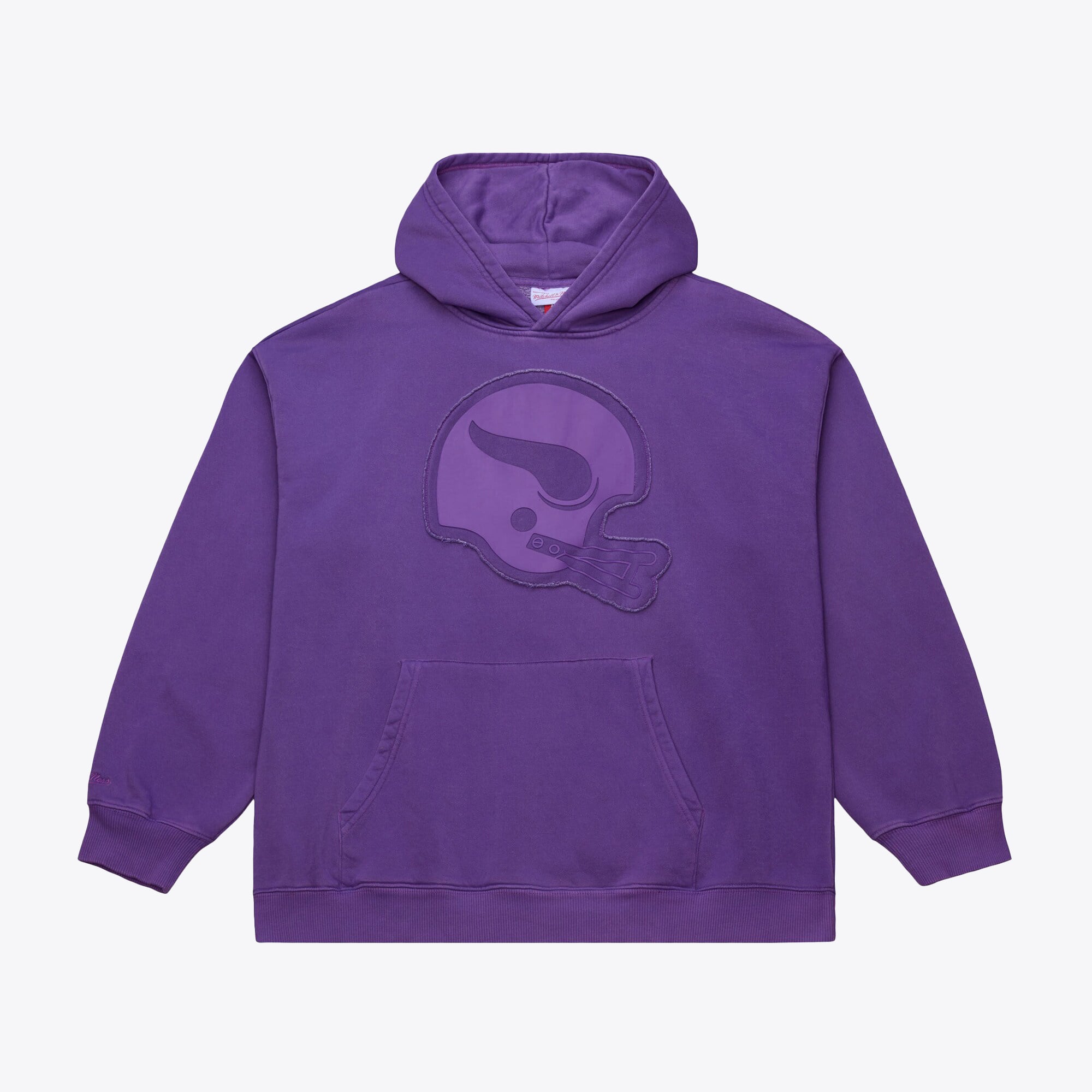 Sweat à capuche en polaire Downtown Mitchell & Ness des Vikings du Minnesota - Hommes