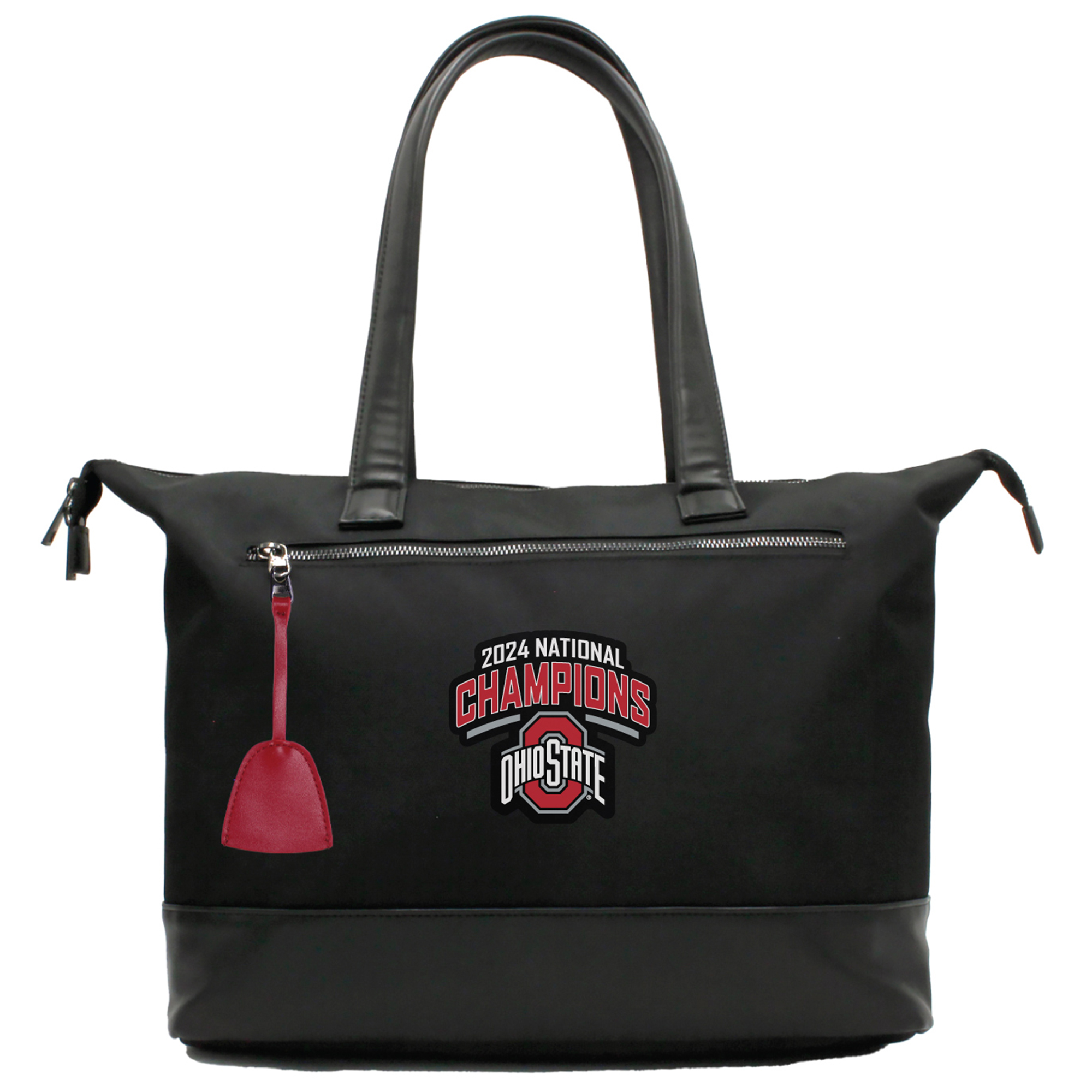 MOJO Black Ohio State Buckeyes College Football Playoff 2024 National Champions Premium Laptop Tote Bag
