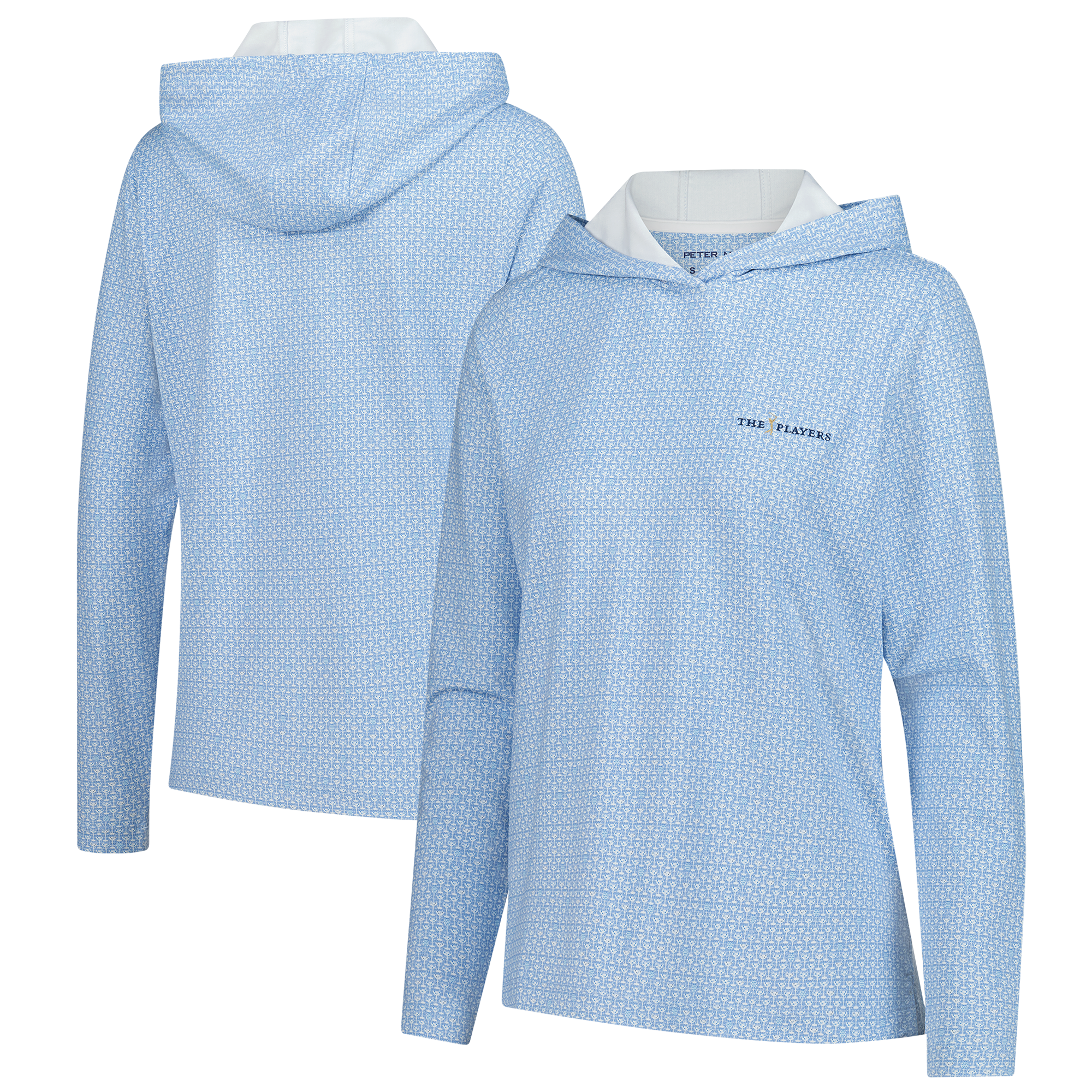 Women’s Peter Millar Light Blue THE PLAYERS Goldman Mar-Tee-Ni Break Pine Pullover Hoodie Women’s Peter Millar Light Blue THE PLAYERS Goldman Mar-Tee-Ni Break Pine Pullover Hoodie