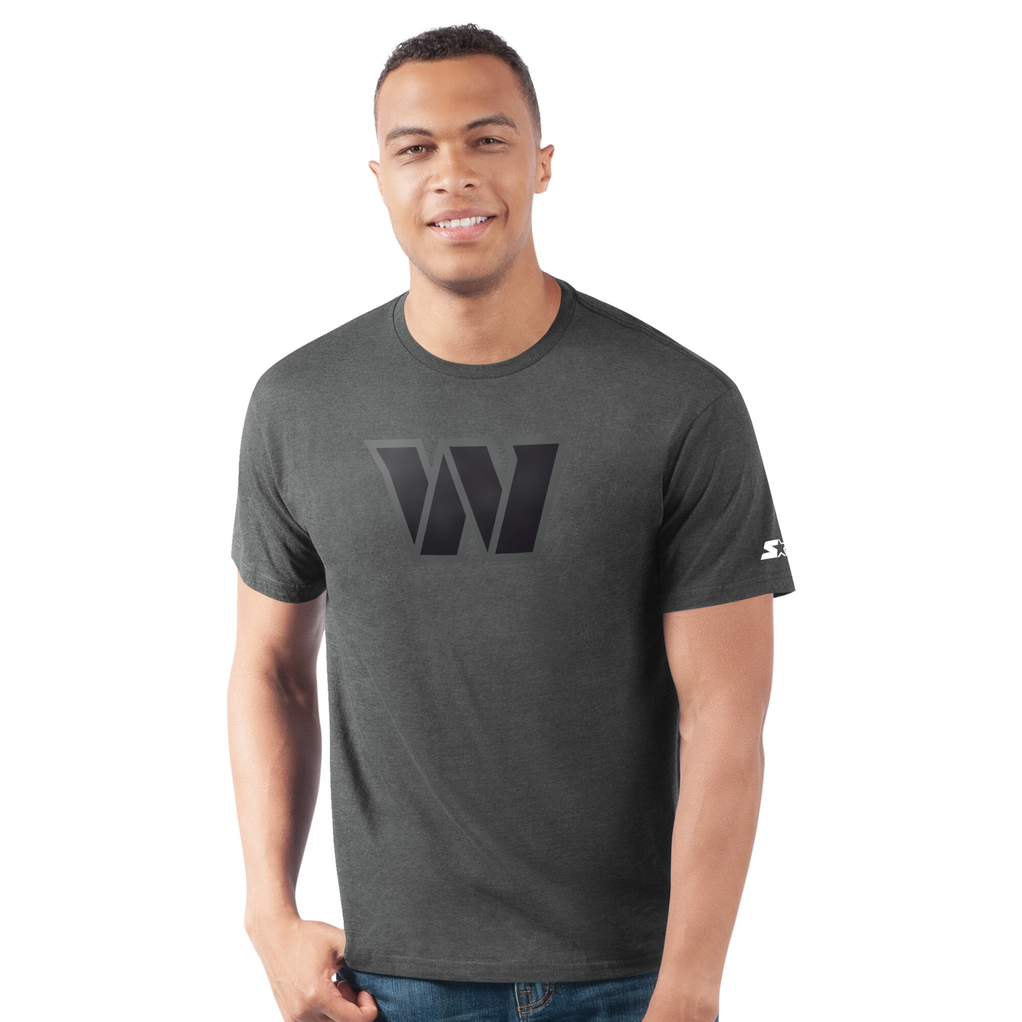 Men's Starter  Black Washington Commanders Prime Time T-Shirt