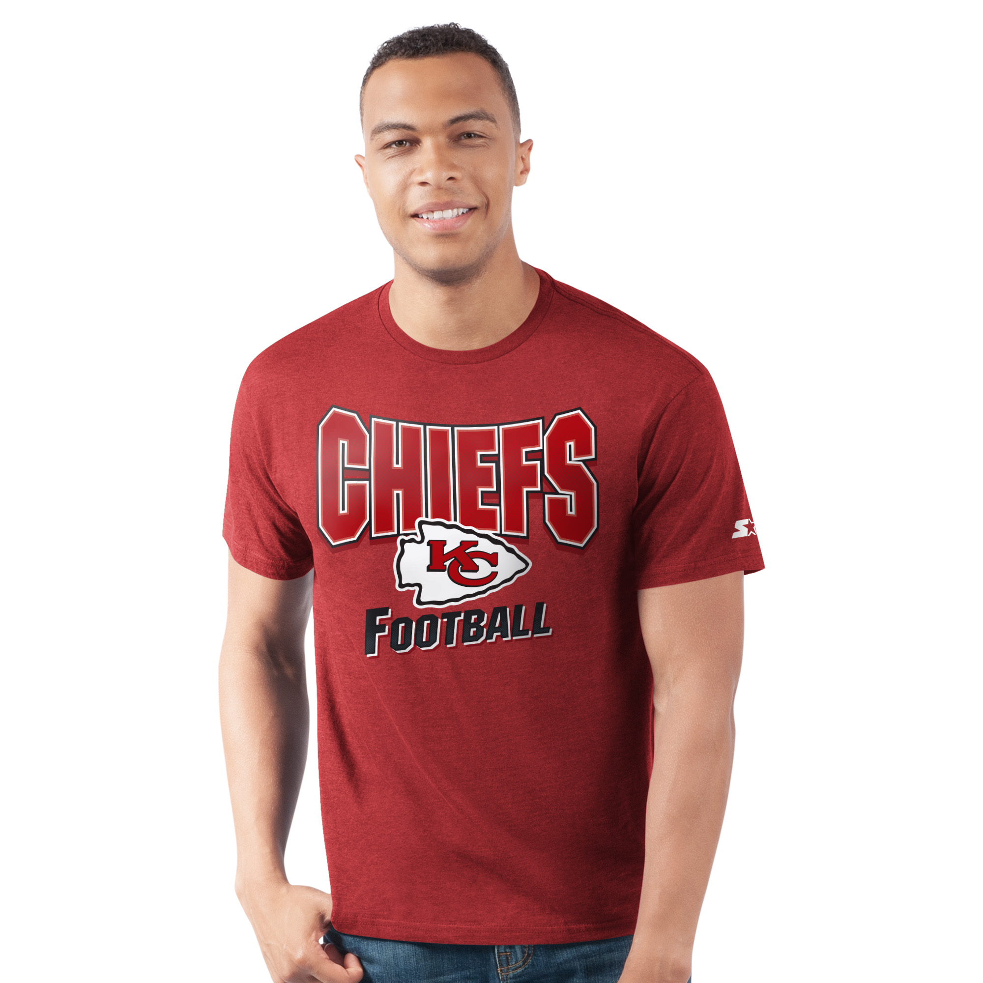 Men's Starter Red Kansas City Chiefs Prime Time T-Shirt