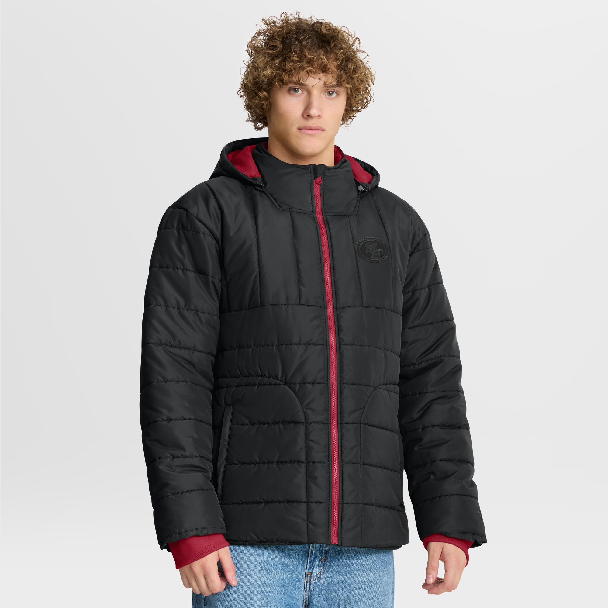 Men's Fanatics Black San Francisco 49ers Full-Zip Hooded Jacket