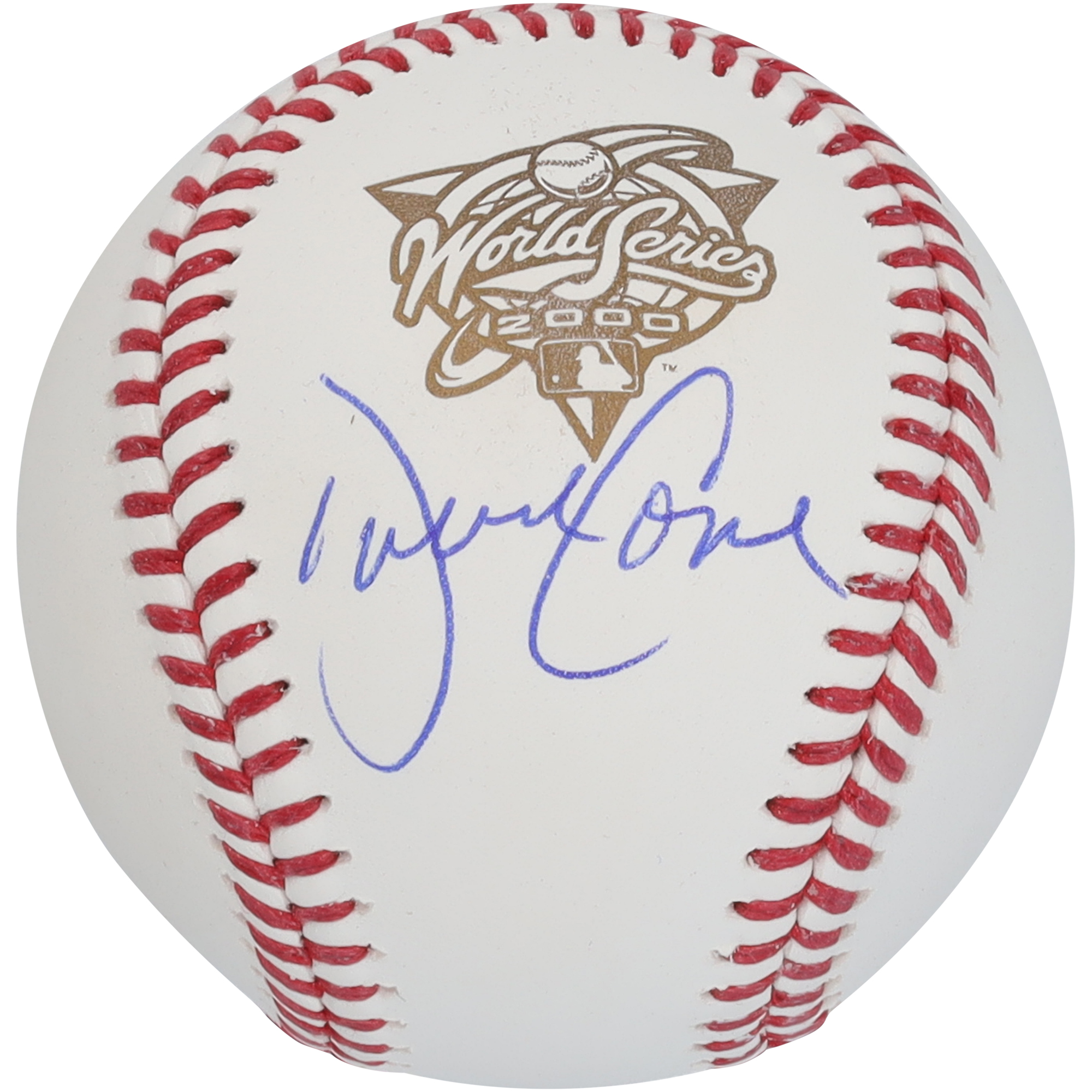 David Cone New York Yankees Autographed 2000 World Series Logo Baseball David Cone New York Yankees Autographed 2000 World Series Logo Baseball