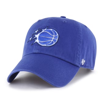 Men's '47  Blue Orlando Magic Core Logo Clean Up Adjustable Hat