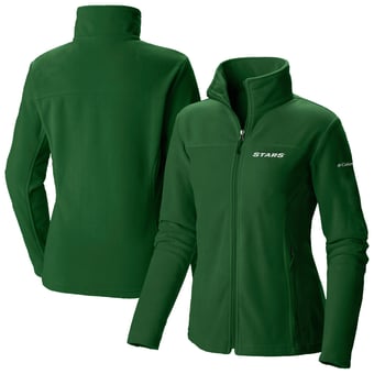 Women's Columbia  Green Dallas Stars Give & Go II Fleece Full-Zip Jacket