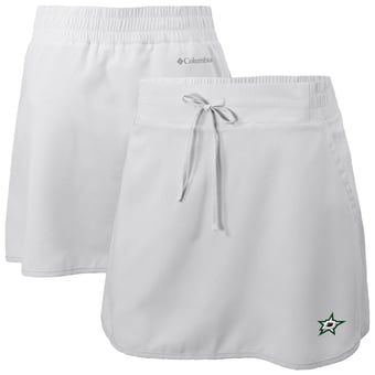 Women's Columbia  White Dallas Stars Lakewood Pines Omni-Wick Skort
