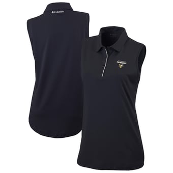Women's Columbia Black Pittsburgh Penguins Tend the Ball Omni-Wick Tank Top