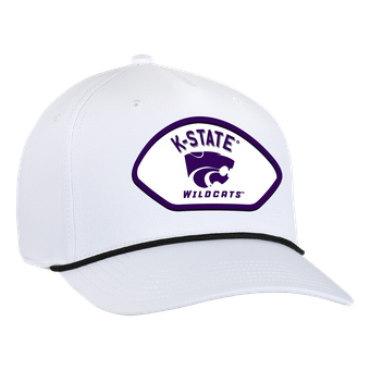 Men's Ahead  White Kansas State Wildcats Alto Rope Adjustable Hat