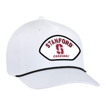 Men's Ahead  White Stanford Cardinal Alto Rope Adjustable Hat