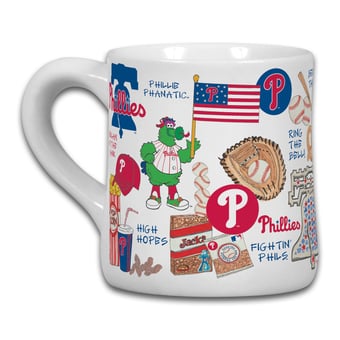 Philadelphia Phillies 20oz Ceramic Icon Mug