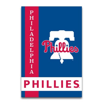 Philadelphia Phillies 12" x 18" Double-Sided Garden Flag