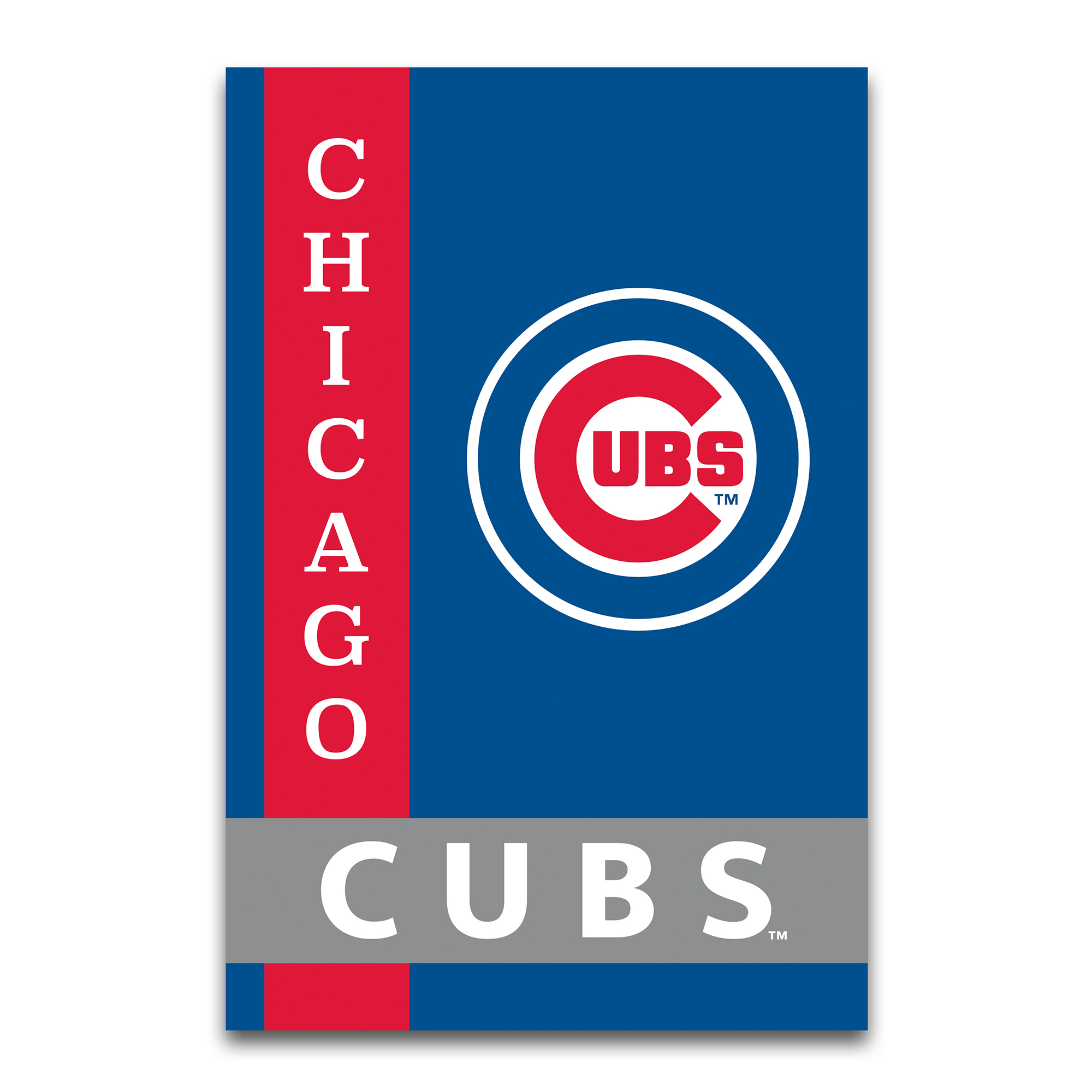 Chicago Cubs 12" x 18" Double-Sided Garden Flag