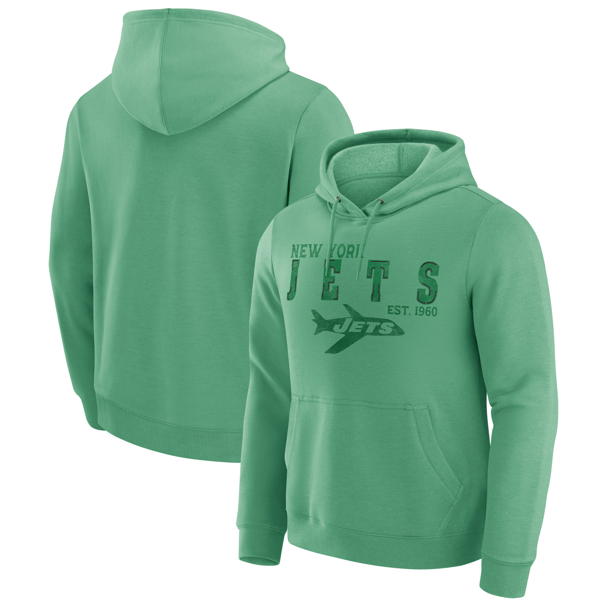 Men's Darius Rucker Collection by Fanatics Kelly Green New York Jets Hoodie