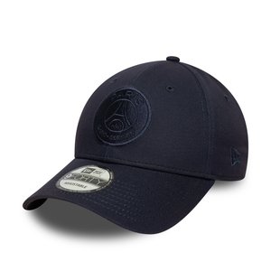 Casquette 9FORTY ton sur ton Paris Saint-Germain New Era bleu marine, vue 1