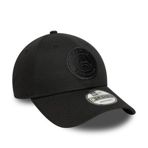 Casquette 9FORTY ton sur ton Paris Saint-Germain New Era noire, vue 4
