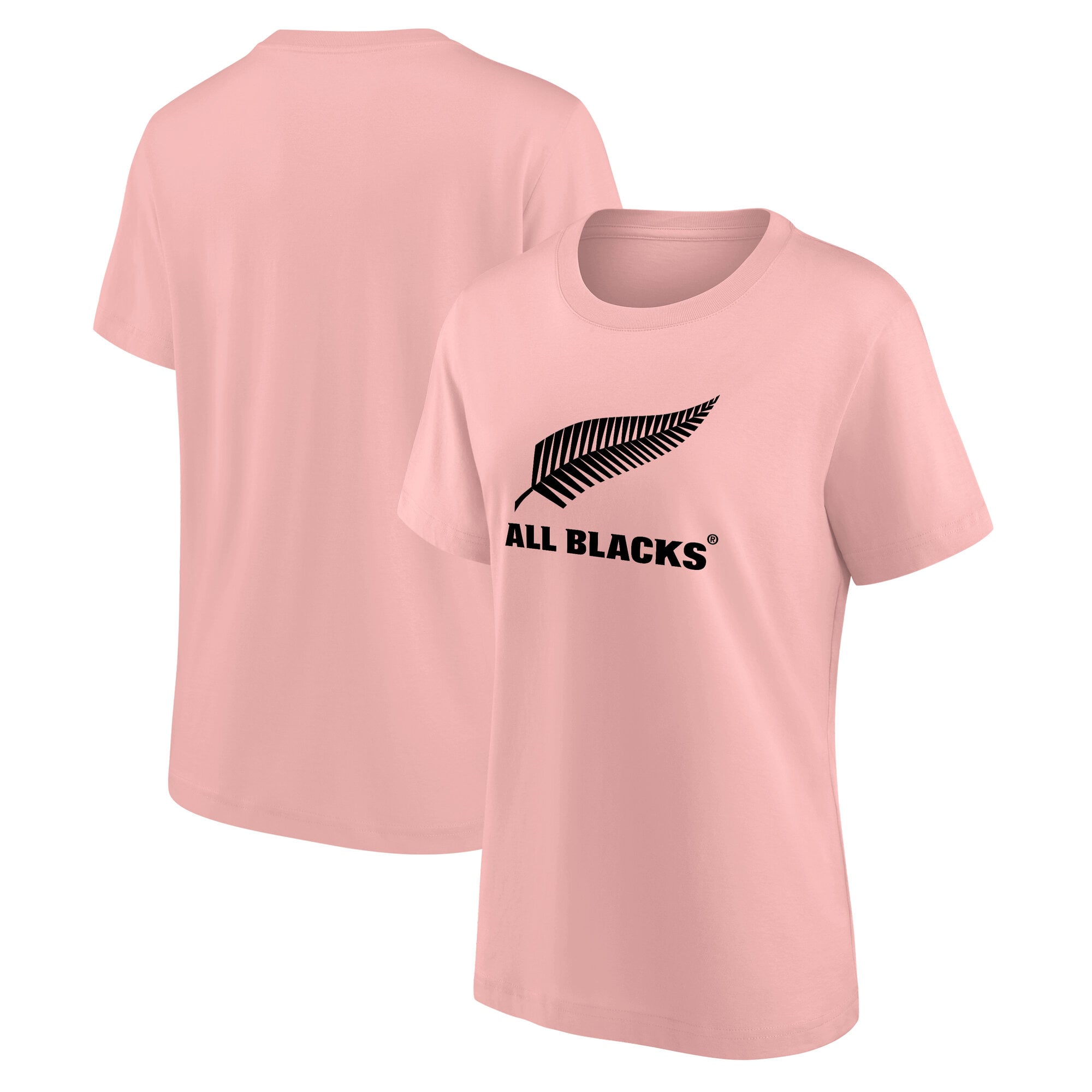 T-shirt con grafica All Blacks Primary Logo - Rosa - Donna